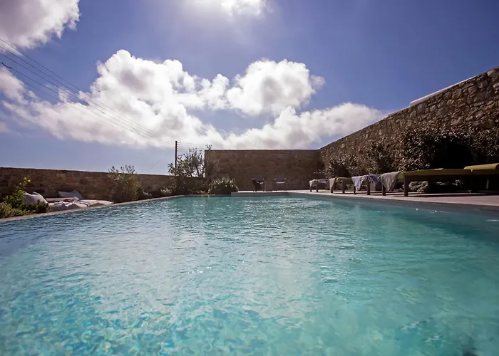 Mykonian Luxury 4 Bd Villa Filyra W Private Pool