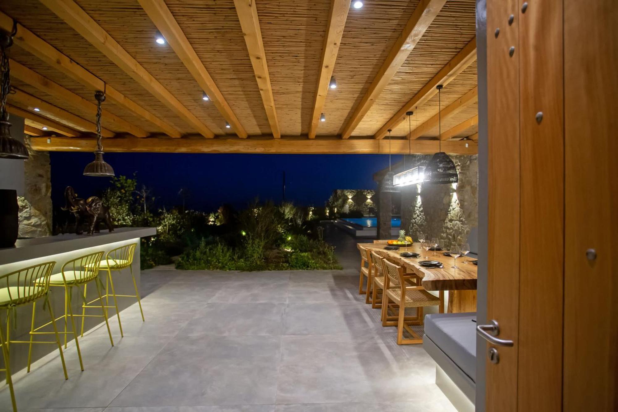 Villa Mykonian Luxury 4 Bd Filyra W Private Pool