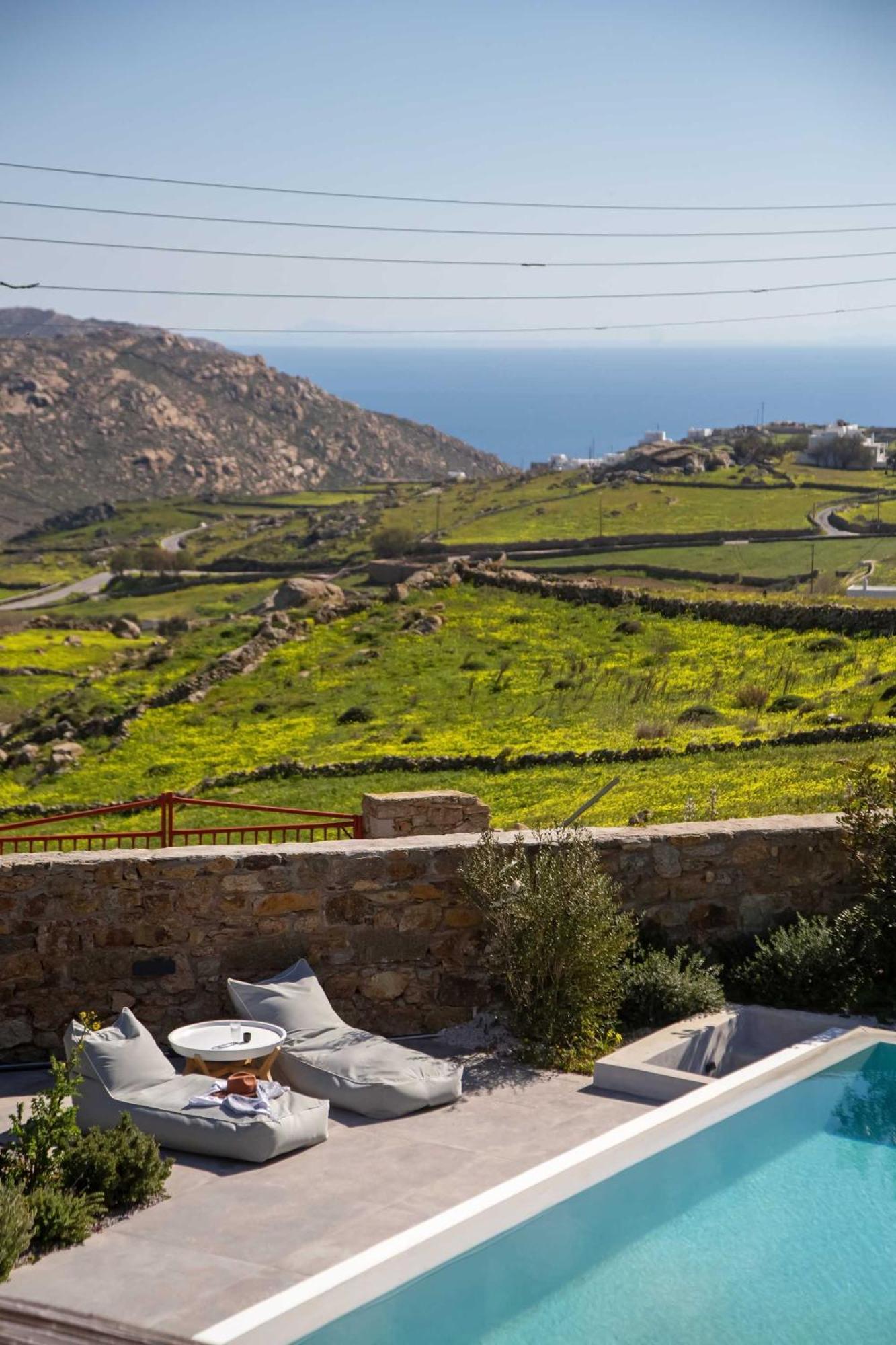 Villa Mykonian Luxury 4 Bd Filyra W Private Pool *